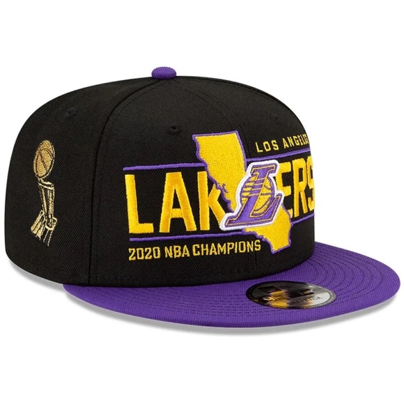 Los Angeles Lakers 2020 Championship Hat 9FIFTY - Picture 2 of 3